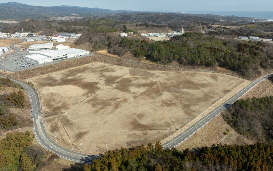 四倉工場 現在建設中